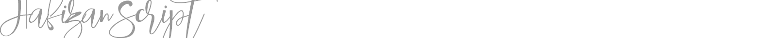 Hafizan Script font preview